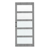 Wood Barn Door Sliding Door Divider Hardware Kit 6-7FT / Door with Track Kit Use