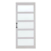 Sliding Barn Door Closet for Single Wood Door 6-7FT / Door with Track Kit Use