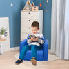 2 in 1 Kids Sofa Set Table and Chair Set Toddler Armchair Seat