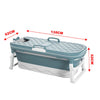 Folding Bathtub Water Tub Adult Children Kids Spa Soaking Sauna SPA Bath Tub Lid