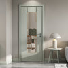 Over Door Mirror Wall-Mount Full Length Framed Dressing Mirror Bedroom Room Deco