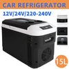 15L Centre Console Fridge, Portable Mini Vehicle-Mounted Refrigerator, Perfect for Travel Camping Outdoor Adventures