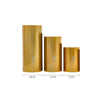 3/5PCS Metal Plinth Cylinder Dessert Cake Pedestal Wedding Flower Display Stand