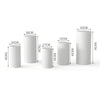 3/5PCS Metal Plinth Cylinder Dessert Cake Pedestal Wedding Flower Display Stand