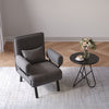 Folding Futon Chair Bed Single Sofa Bed Armchair 3-in-1 Recliner Lounger Sleeper