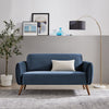 Teddy Velvet Upholstered Post Modern 2 Seater Sofa