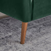Teddy Velvet Upholstered Post Modern 2 Seater Sofa