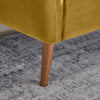 Teddy Velvet Upholstered Post Modern 2 Seater Sofa
