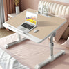 Folding Laptop Table Bed Tray Sofa Lap Desk Notebook Stand Adjustable Height NEW