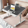 Folding Laptop Table Bed Tray Sofa Lap Desk Notebook Stand Adjustable Height NEW