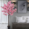 6ft Artificial Blossom Fake Cherry Tree Potted Plant Flower IndoorOutdoor 180CM
