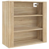 Wall Cabinet Sonoma Oak 80x33x80 Engineered Wood J6A3