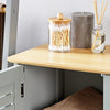 Bathroom Storage Cabinet | Grey Bathroom Cupboard with 2 Shelves |