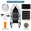 10FT Thick PVC Inflatable Dinghy Tender Boat Heavy Duty Rafting Fishing Boat