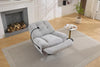Raha Super Comfy Swivel Accent Recliner Chair | Oversized Single Sofa - Armchair