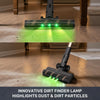 Cordless Handheld Stick Vacuum Cleaner Lightweight 18000pa Self-Emptying Upright