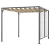 Pergola Patio Sun Shelter Grape Tent Retractable Canopy Refurbished