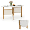 Modern Writing Table 150 CM Folding Dining Table for 6-8 People