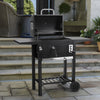 Barbecue Grill Charcoal BBQ Smoker Portable Outdoor Garden Trolley Cart Wheeled