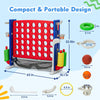 Large Giant 4 In A Row Garden Connect 4 Four Game Kids Outdoor Family Set
