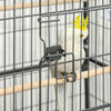 Large Bird Cage Budgie Cage for Finch Canaries Parrot with Stand Grey