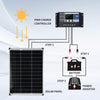 100W Watt Solar Panel 12Volt Mono for Off Grid RV Caravan Boat Shed Trailer Van