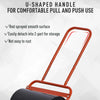 Combination Push/Tow Lawn Roller Filled with 38L Sand or Water Roller Red