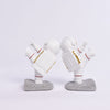 Space Themed Astronaut Home Decor Weighted Bookends Set / Stationary Pen Holders