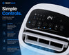 FrostWave 12000 BTU Portable Air Conditioner 4-in-1 Cooling & Heating