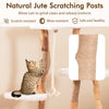 168 cm Tall Solid Wood Cat Tree Modern Wooden Cat Tower w/ Perch