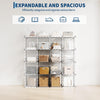 6-Cube Modular Wire Storage Unit,Closet Organizer Shelve for Bedroom,Living Room