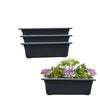 70cm Trough Long Window Box Planter Flower Box Garden Plastic Plant Pot Planter