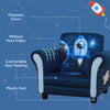 Kids Armchair Toddler Sofa Children Chair Seat with Armrest Space Rocket