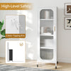 Tall Pantry Cabinet 5 Tier Metal Kitchen Storage