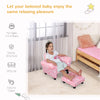 Cute Cloud Star Kids Children Armchair Mini Seat Wood w/ Footrest Padding