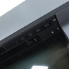Black Wall Mounted Electric Fire with LED Light 52" Suite Fireplace Heater Flame