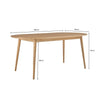 Dusk Heidi Solid Oak Oval 6-8 Seater Dining Table RRP £439