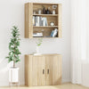 Wall Cabinet Sonoma Oak 80x33x80 Engineered Wood J6A3
