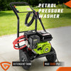 212 cc 7HP Pressure Washer POWER JET CLEANER Petrol 3500PSI / 240BAR w/ 5 Nozzle