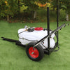 Quad ATV Sprayer Trailer Electric 100L 12V Tank Boom Hand Lance Agricultural