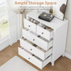 5 Drawer Dresser for Bedroom, Modern Tall Storage Organizer for Entryway Hallway
