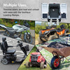 Foldable Loading Ramps - 2pc Motorbike Quad Van Ramps Heavy Duty 400kg -