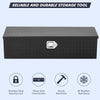 30x15x15'' Truck Bed Tool Box Heavy Duty Aluminum Diamond Plate ToolBox Storage