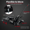 680KG Motorcycle Lift Jack Hydraulic Motorcycle Hoist-Black