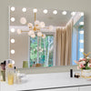 Hollywood Vanity Make Up Mirror with Lights 18-LED Tabletop Wall Metal