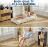 Folding Sofa Bed Single Convertible Sleeper Chair with Pillow Mattress Futon