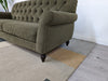 Dusk Hebden Olive Green Velvet 3 Seater Sofa RRP £1689
