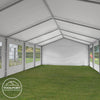 3x4-6x12 m Marquee Party Tent gazebo shelter PE 350 N in white