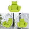 Swing Cushion,Hanging Egg Rattan Hammock Pad,with Pillow