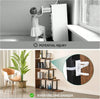 5 Tier Corner Bookshelf Large Ladder Shelves Display Cabinet Extendable Bookcase